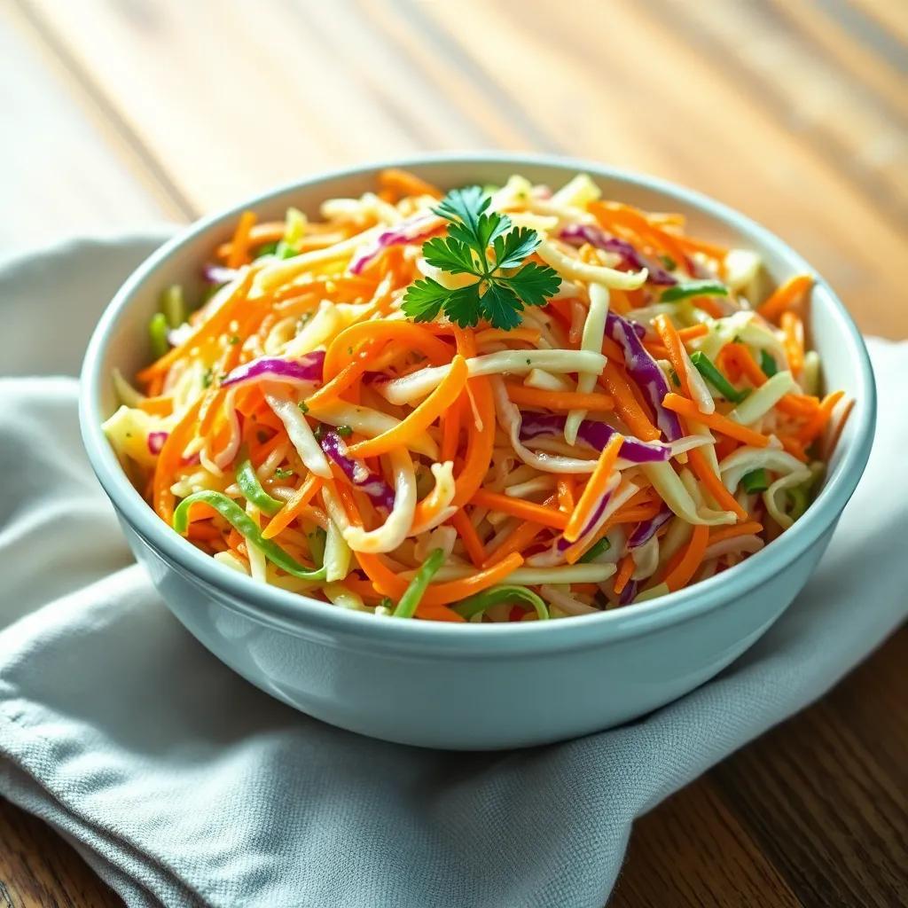 Classic Coleslaw Recipe - Fresh and Crunchy!