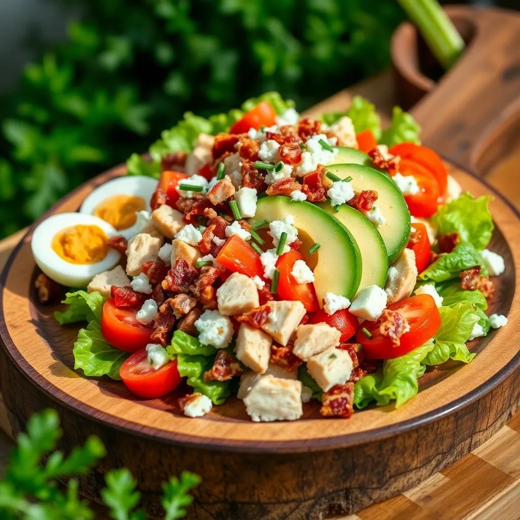 Healthy Cobb Salad Recipe