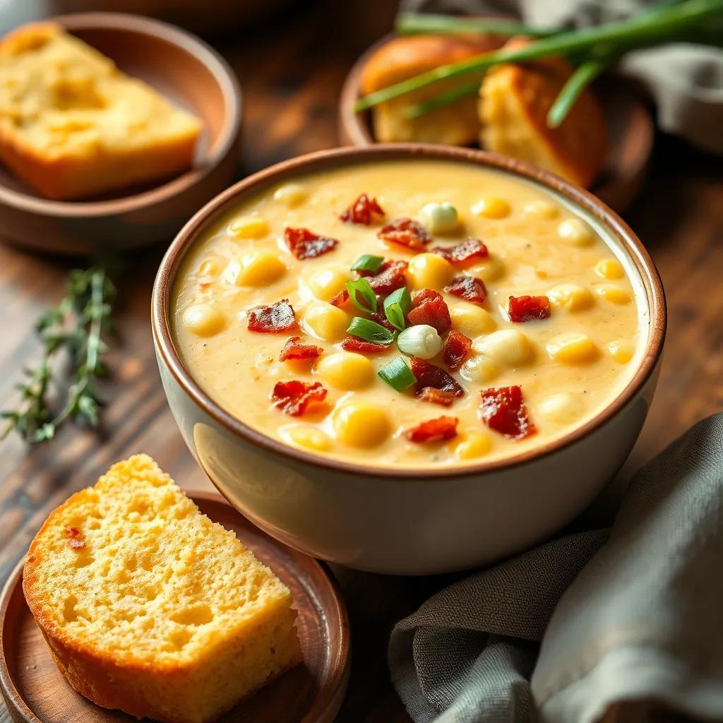 Corn Chowder with Bacon Recipe: A Delicious Comfort Food