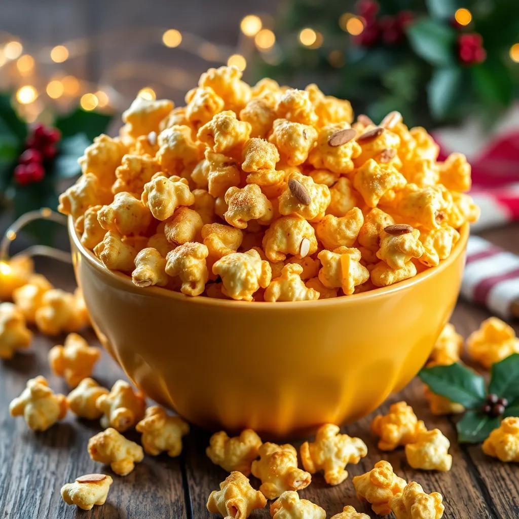 Christmas Popcorn Candy Recipe