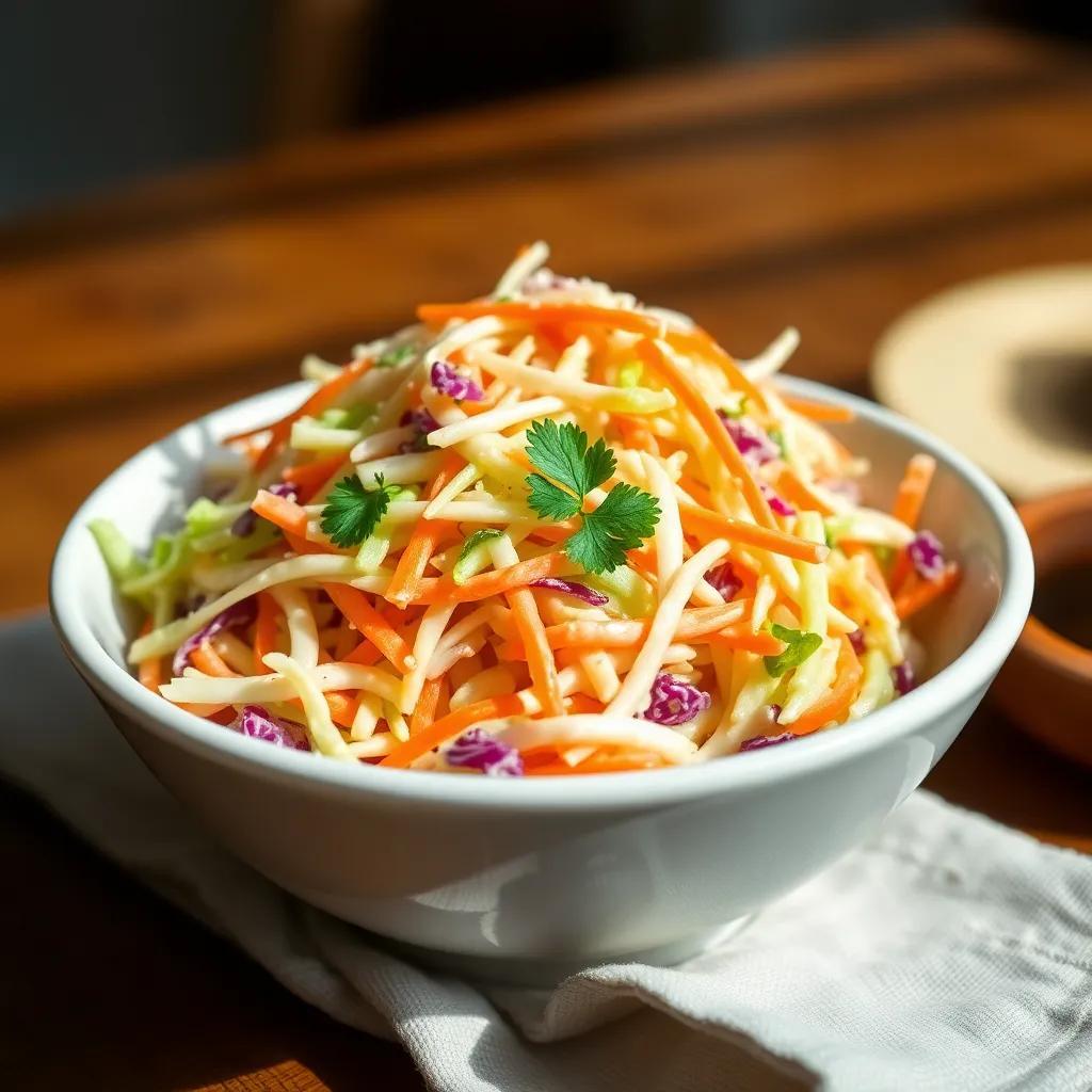 Classic Coleslaw Recipe - Fresh and Crunchy!