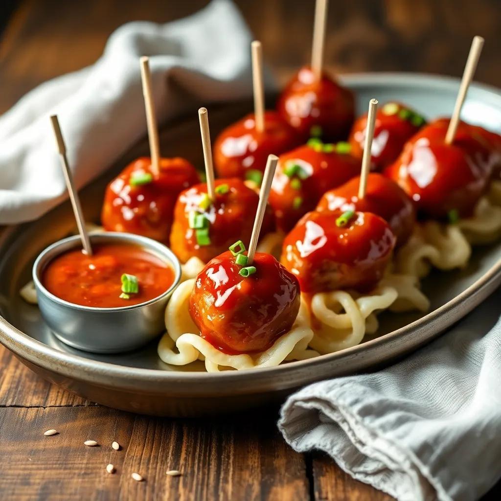 Sweet and Sour Cocktail Meatballs Recipe