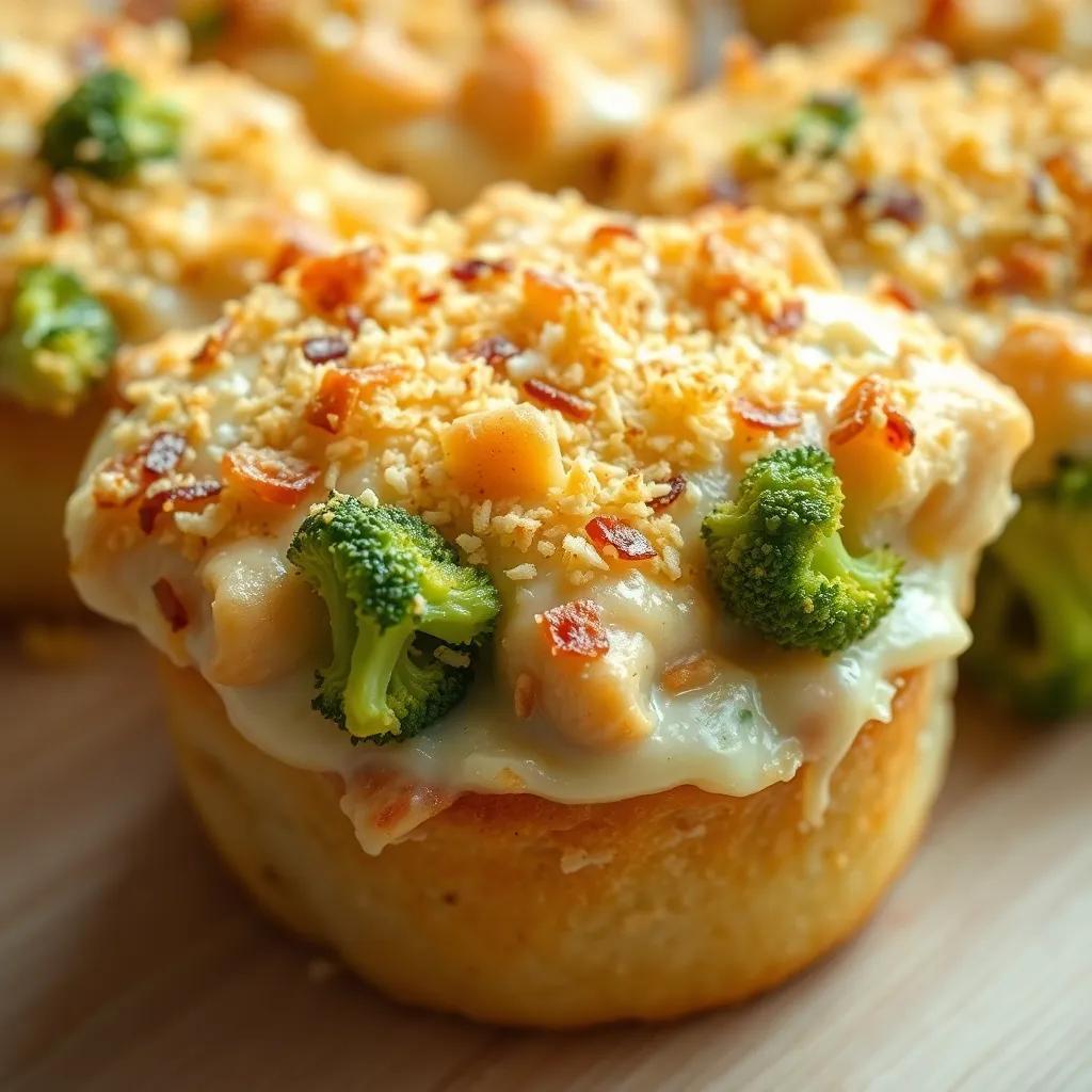 Creamy⁢ Bacon Chicken and Broccoli Bread Bake Recipe