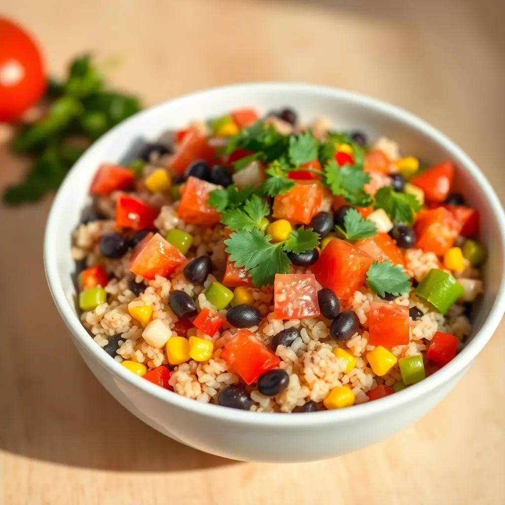 Cowboy Rice Salad ⁤Recipe ⁤-⁤ Easy and Delicious