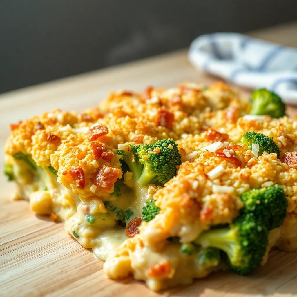 Creamy Bacon Chicken and Broccoli Bake ⁤Recipe