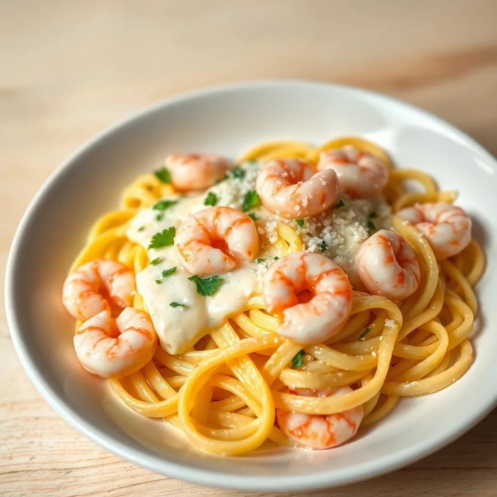 Creamy‍ Garlic Prawn⁤ Pasta Recipe