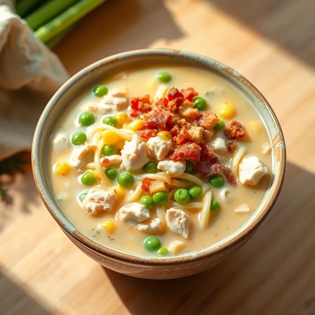 Creamy Chicken Noodle Soup Recipe