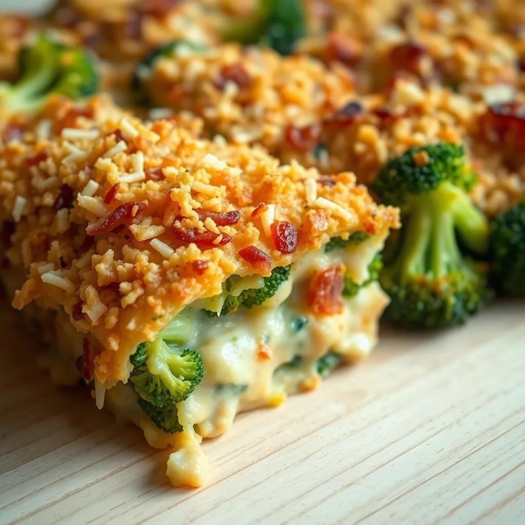 Creamy Bacon Chicken and ‌Broccoli Bake Recipe